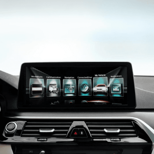 BMW gyári menürendszer