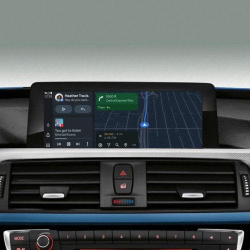 BMW NBT Android Auto kijelző